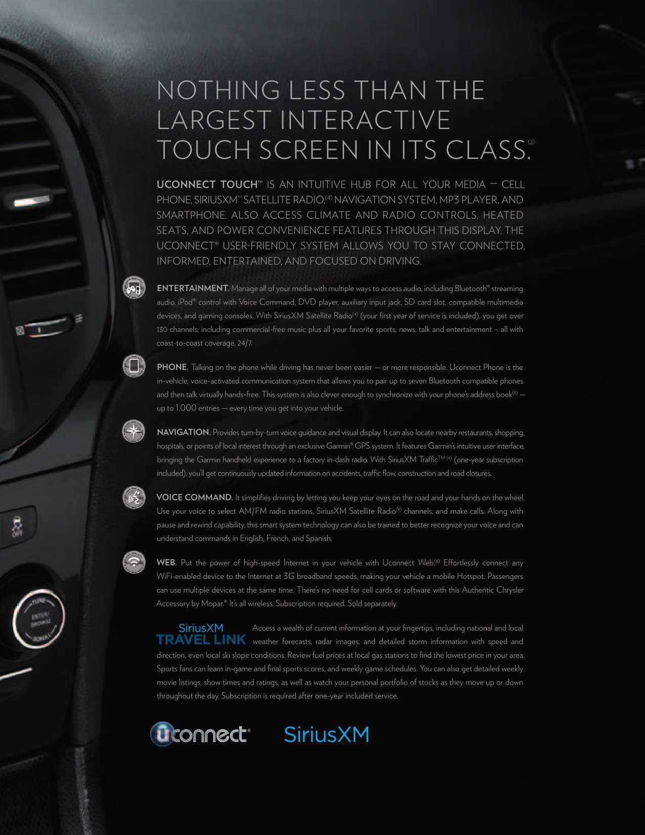 2012 Chrysler 300 Brochure Page 62